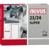 Sąvaržėlės NOVUS 23/24, 1 000 vnt. juostelė, skirtos suderinamiems segtuvams