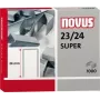 Sąvaržėlės NOVUS 23/24, 1 000 vnt. juostelė, skirtos suderinamiems segtuvams