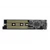 SSD korpusas DeLOCK 42620 Išorinis korpusas M.2 NVME PCIe SSD su USB Type-C lizdu permatomas