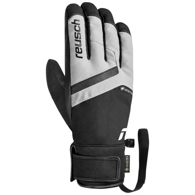 REUSCH BOOSTER GORE-TEX PIRŠTINĖS 8,5 DYDIS JUODOS IR BALTOS
