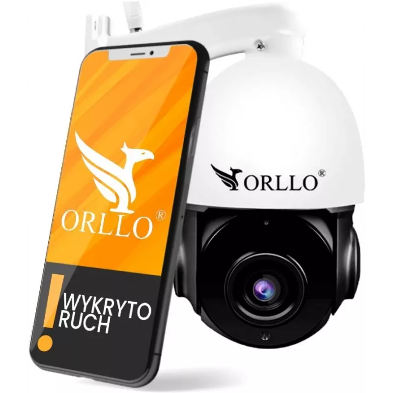 ORLLO Z18 pasukama išorinė SIM 4MP IP kamera