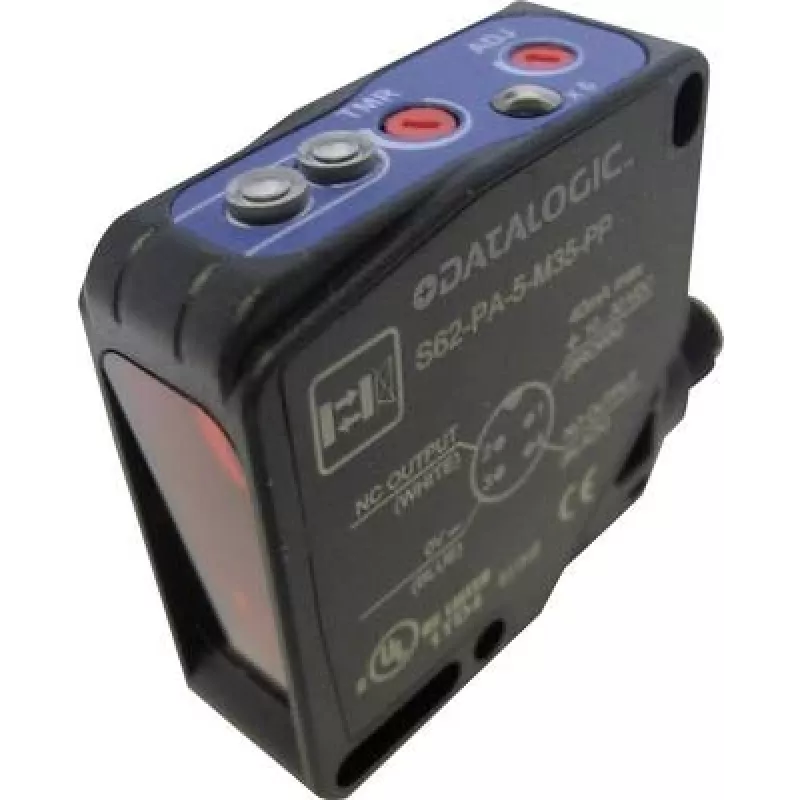 DATALOGIC AUTOMATION S62-PL-5-M01-PP = Bgs plastc axial laser pnp no/nc - M12 (956211130)