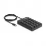 Skaitmeninė klaviatūra DeLOCK 12108 USB juoda 19 klavišų 1,6 m laidas