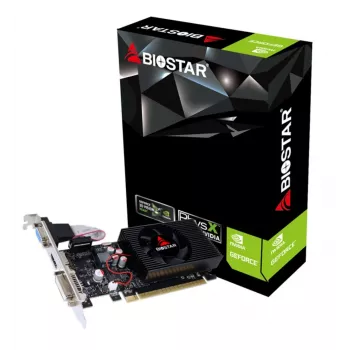Vaizdo plokštė BIOSTAR GeForce GT 730 — 4 GB GDDR3, 128 bitų, PCIe x16 2.0