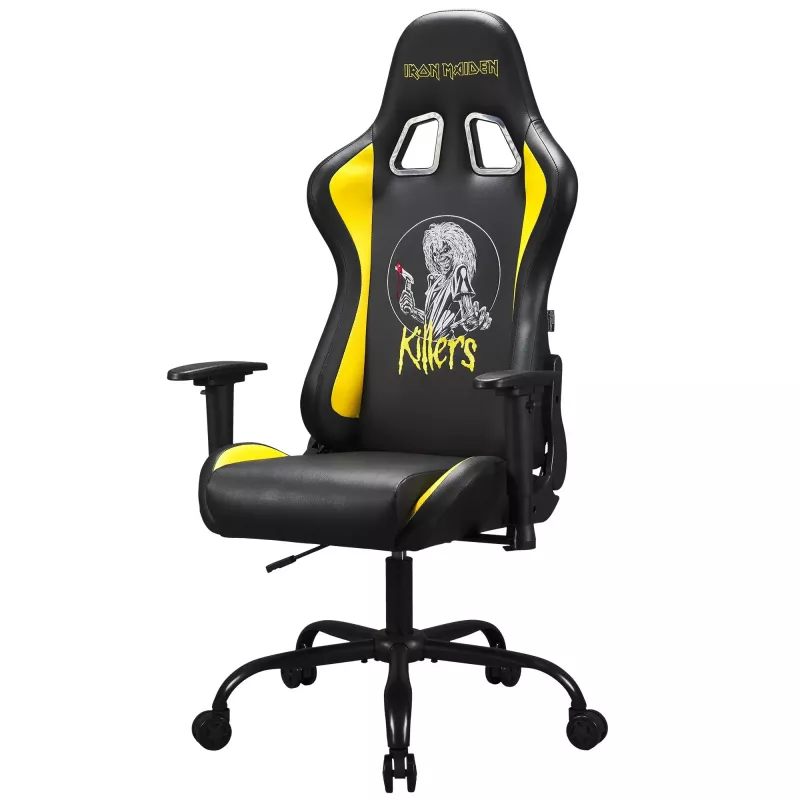 Žaidimų kėdė SUBSONIC Subsonic Pro Iron Maiden Killers — ergonomiškas dizainas, reguliuojamas aukštis