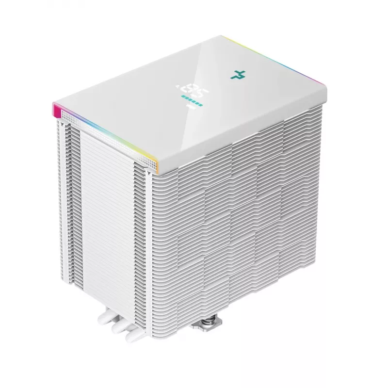 DeepCool AK500 Digital WH Procesoriaus oro aušintuvas 12 cm Baltas 1 vnt.