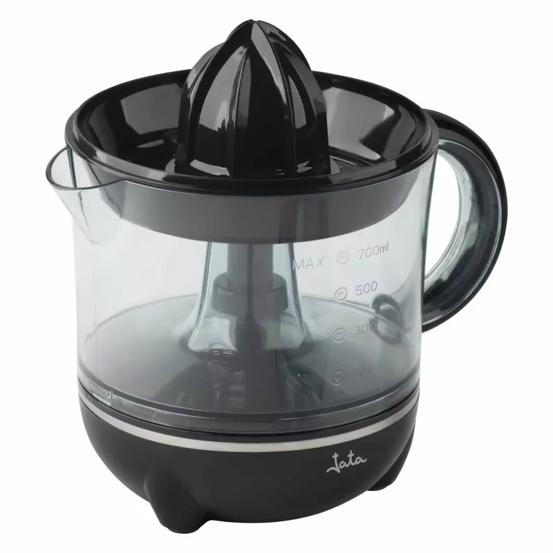Elektrinė citrusinių vaisių spaudyklė JATA JEEX1423 40 W juoda permatoma 0,7 l