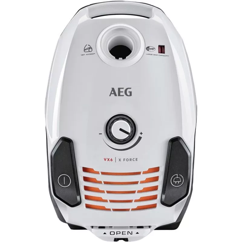 AEG VX6-2-IW-5 3.5 L cilindrinis dulkių siurblys, sausas, 800 W, dulkių maišas