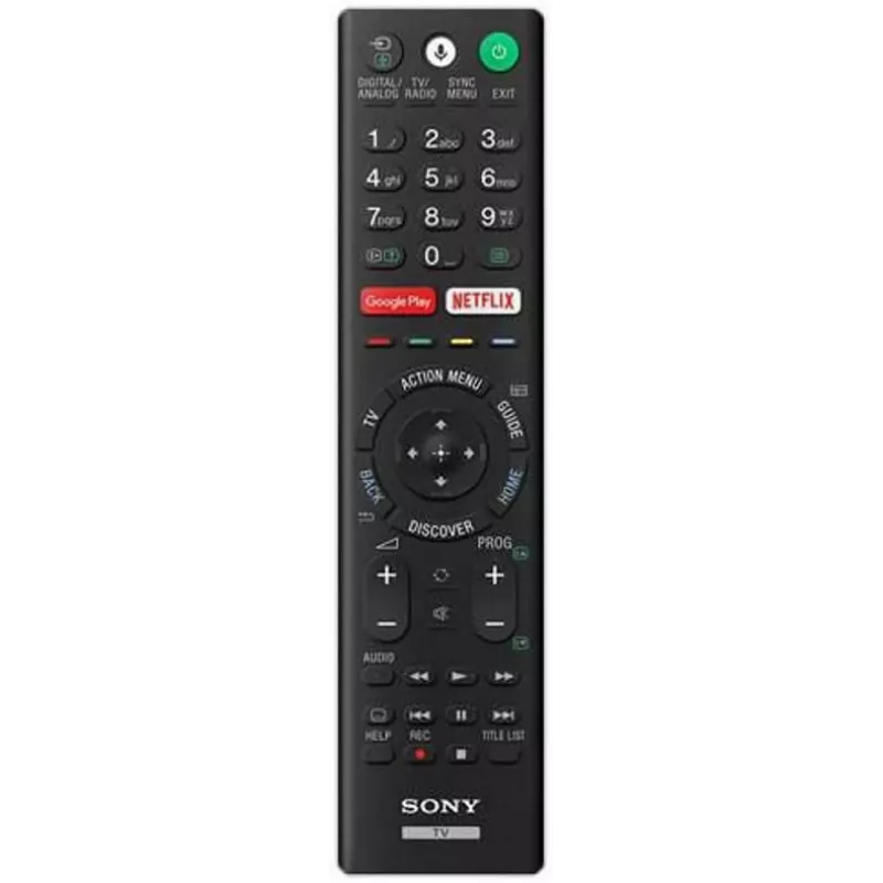 Sony RMF-TX220E nuotolinio valdymo pultas Laidinis TV Mygtukinis