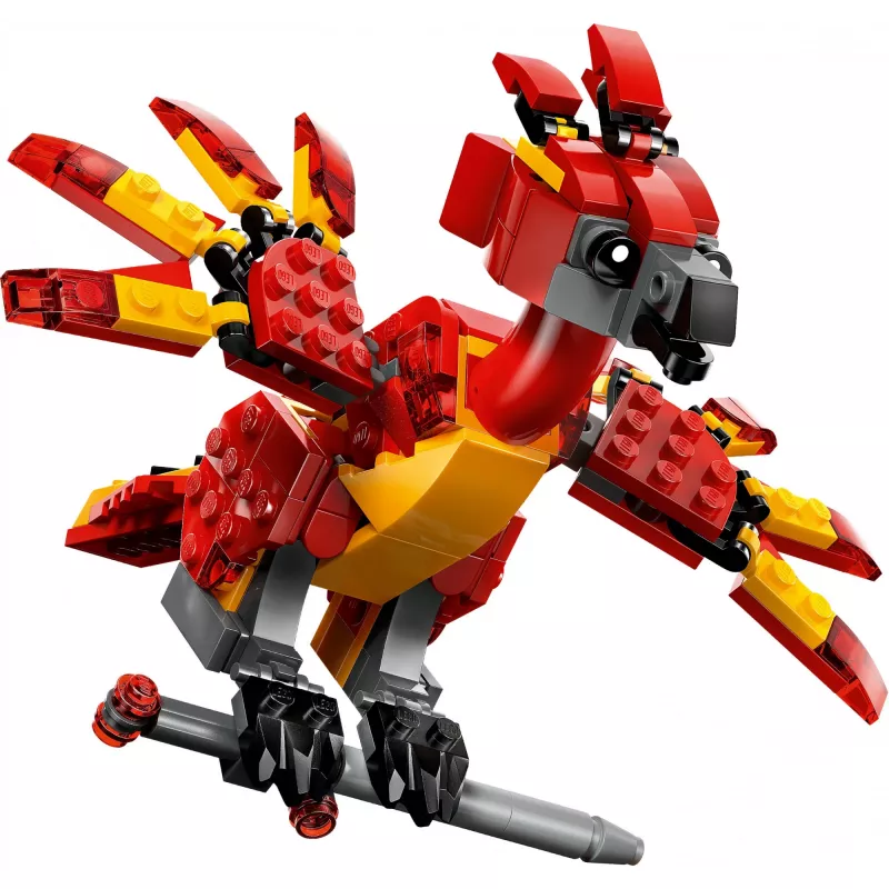 Sukonstruojamas LEGO Fawkes'as – Dumbledore Fenikso modelis 76448, 299 detalės, 160 mm aukštis, amžius 8+