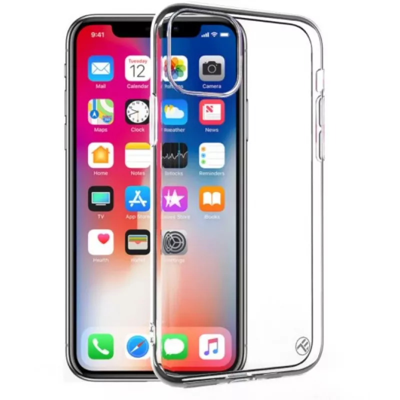 Tellur Silikoninis dėklas iPhone 11 Pro, permatomas