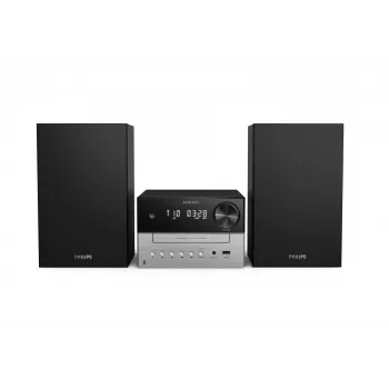 Philips TAM3205M2 garso sistema Namų garso mikro sistema 20 W Juoda, Sidabrinė