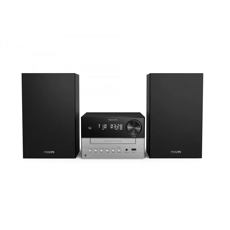 Philips TAM3205M2 garso sistema Namų garso mikro sistema 20 W Juoda, Sidabrinė