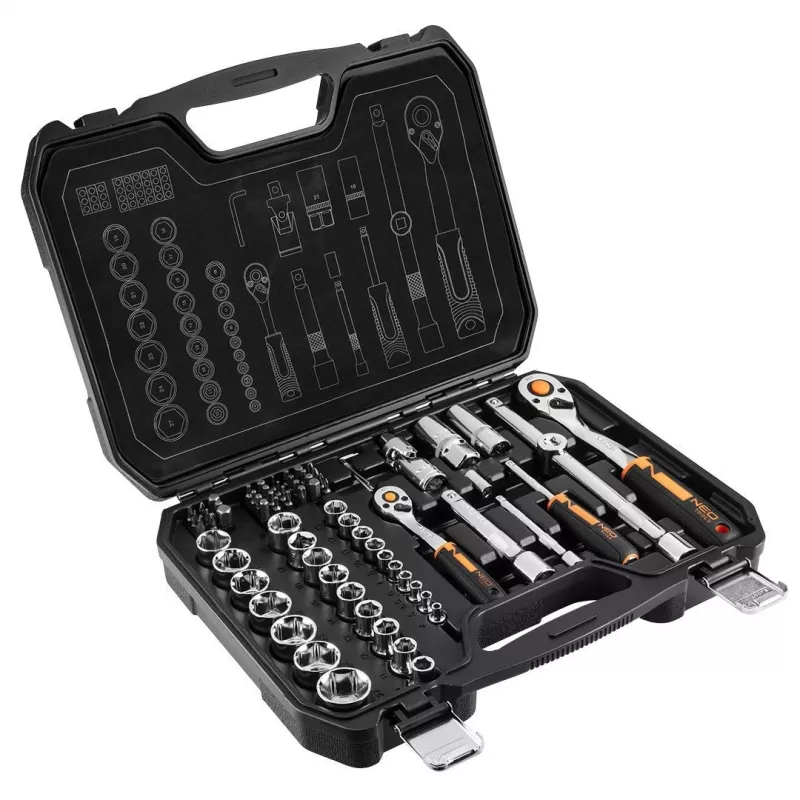 NEO tools 10-054 galvučių ir terkšlių rinkinys