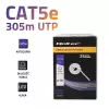 Qoltec Patchcord UTP kabelis CAT5E, 305 m