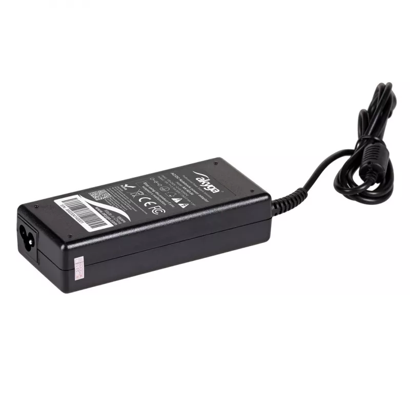 Maitinimo adapteris / keitiklis Akyga AK-ND-04 nešiojamiesiems kompiuteriams, skirtas naudoti patalpose, 90 W, įėjimo įtampa 100–250 V, juodas