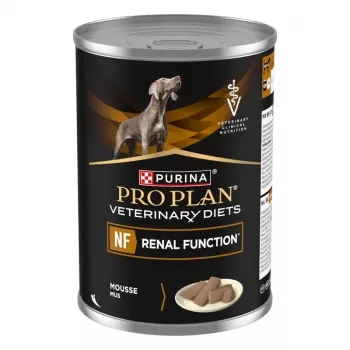 Šlapias šunų maistas PURINA Pro Plan Veterinary Diets NF Renal Function terapinis, kiauliena, 400 g skardinė