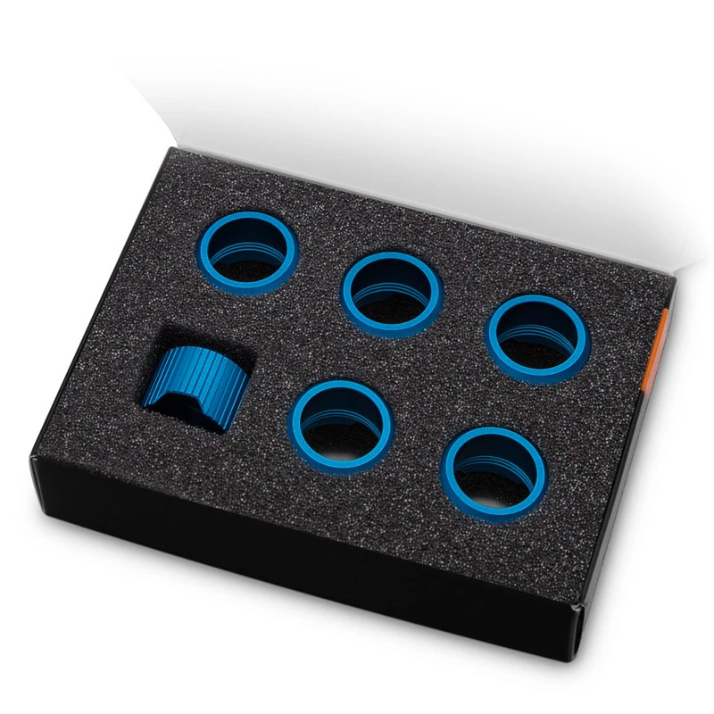 Suspaudimo žiedas EK Water Blocks EK-Quantum Torque 6-Pack STC 16 mėlynas