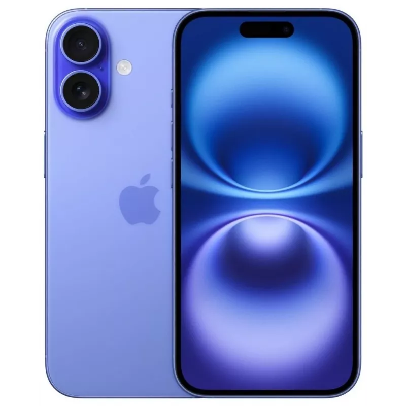 Išmanusis telefonas Apple iPhone 16 6,1 colio 128 GB mėlynas