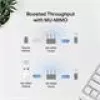 Tinklo USB adapteris MERCUSYS MA30N — Dviejų dažnių „Wi‑Fi“ (2,4/5 GHz), 400/867 Mbps, USB 2.0, vidinė antena, baltas