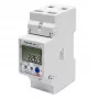 Qoltec 50882 Vienfazis elektroninis energijos suvartojimo matuoklis DIN bėgiui | Wi-Fi | TUYA | 230V | LCD