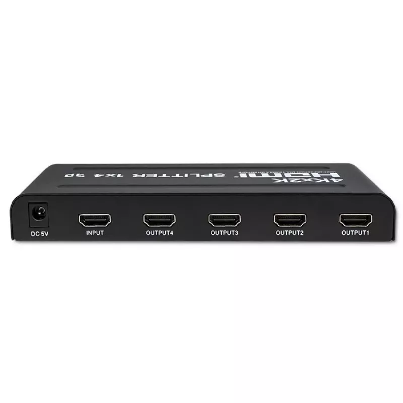 Qoltec 51798 aktyvus HDMI skirstytuvas 4 x HDMI 4K x 2K | 3.4Gb/s