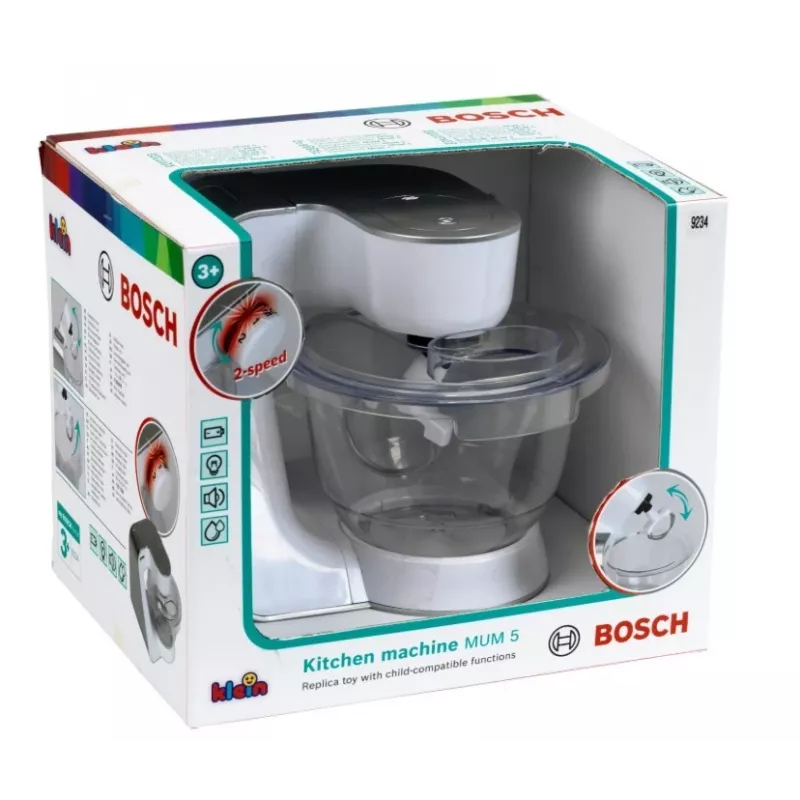 Virtuvės robotas KLEIN Bosch Sidabrinė 9234 – žaislinis virtuvės prietaiso modelis