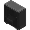 PC Midi Tower Cooler Master MasterFrame 600 Mesh — juoda, palaiko ATX/EATX, 2x200 mm priekiniai ventiliatoriai, priekinio / šoninio ventiliatoriaus palaikymas, 2x3,5 col. + 3x2,5 col. lizdai