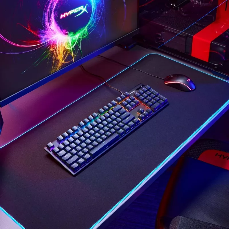 HyperX Alloy Origins PBT HX Red - mechaninė žaidimų klaviatūra