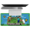 Pelės kilimėlis Kids Euroswan 80x30 cm Minecraft — didelis stalo kilimėlis pelei ir klaviatūrai