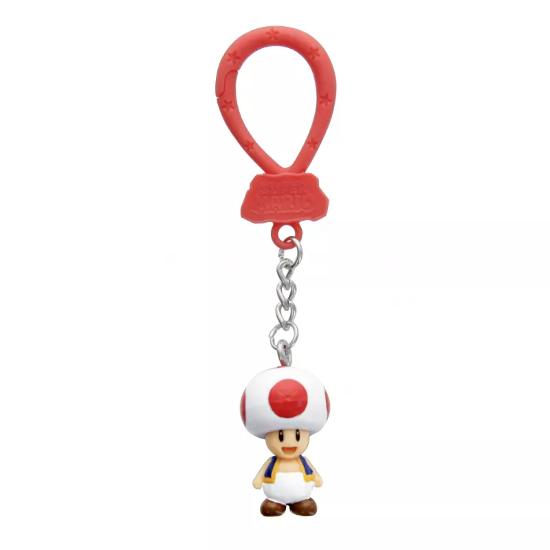 Kuprinės draugų raktų pakabukų rinkinys Paladone Super Mario CDU 24 vnt. – įvairūs personažai, kolekcionuojami aksesuarai