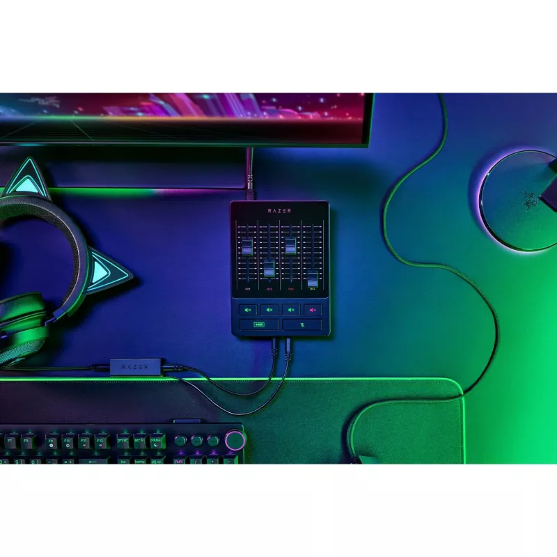 Razer skaitmeninis maišymo pultas 4 kanalų (RZ19-03860100-R3M1)