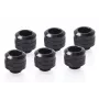 Jungiamųjų detalių rinkinys Alphacool 17475 — žalvarinės jungiamosios detalės, juodos, Ø 22 mm, A 20 mm