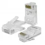 RJ45 jungties kištukas QOLTEC 54544 CAT6 UTP, 100 vnt. pakuotė