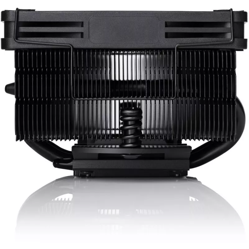 NOCTUA NH-L9x65 chromax.Juoda žemo profilio CPU aušintuvas