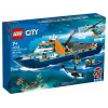 Konstravimo žaislas LEGO City Arkties tyrinėjimo laivas 60368 — 815 dalių, 7+ metų, yra 4 minifigūrėlės