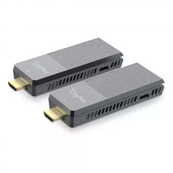 Belaidis HDMI ilgintuvo rinkinys DIGITUS DS-55359 — 4K/60Hz, 150 m, AV siųstuvas ir imtuvas