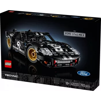 LEGO TECHNIC 42223 1966 „Ford GT40 MKII“ lenktyninis automobilis