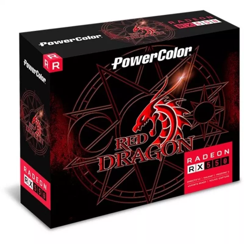 Grafikos plokštė AMD Radeon RX 550 4GB GDDR5