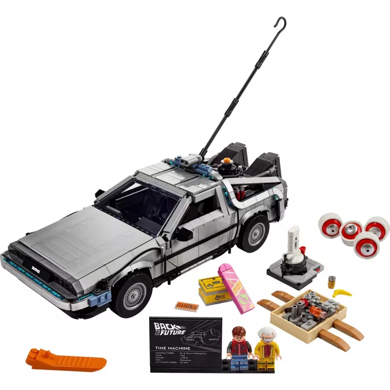 LEGO Icons 10300 Atgal į ateitį laiko mašina DeLorean DMC-12
