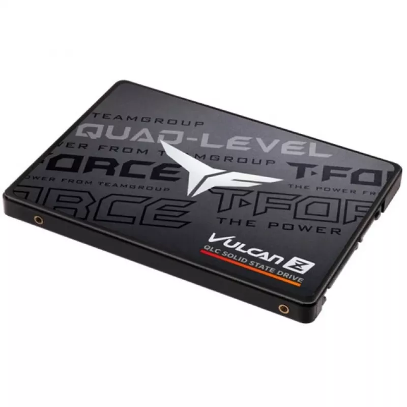 VULCAN Z QLC 4 TB, SSD juoda/pilka, SATA 6 Gb/s, 2,5 inch