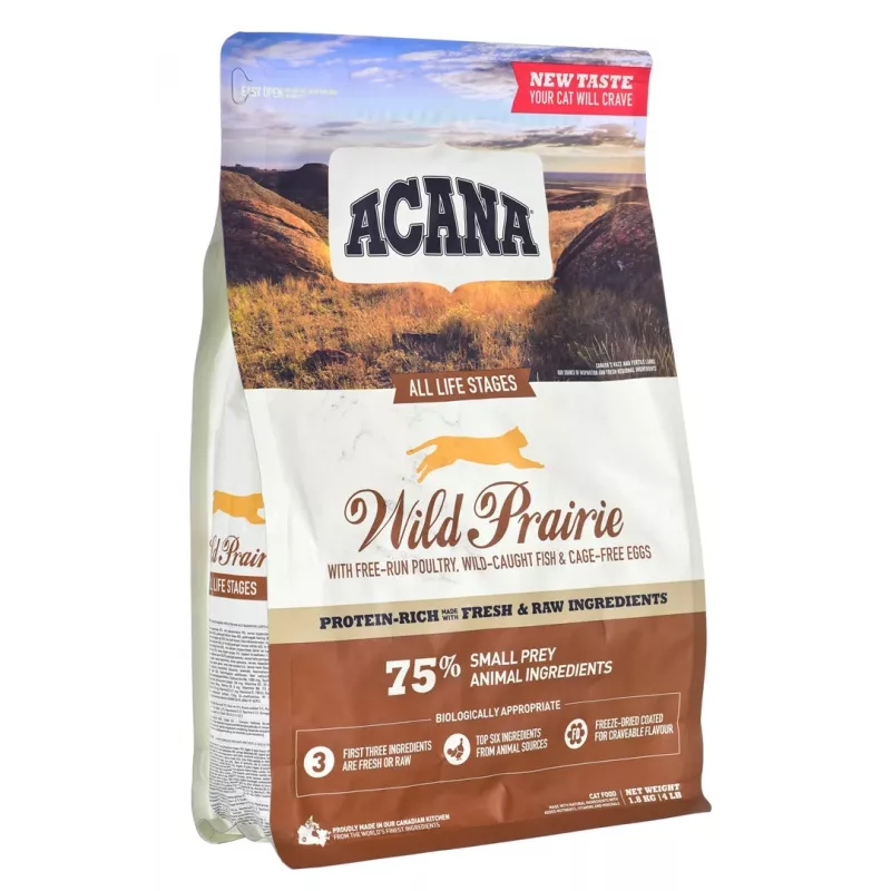ACANA Wild Prairie Cat - sausas kačių maistas - 1,8 kg