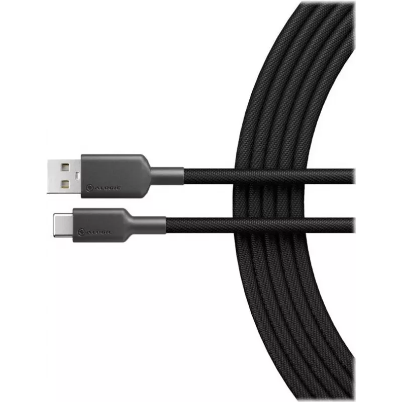 ALOGIC Elements Pro - USB kabelis - USB-C (M) į USB (M) - USB 2.0 - 3 A - 1 m - Juoda (ELPCA201-BK)