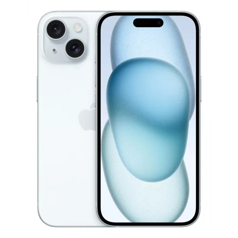 Apple iPhone 15 15,5 cm (6.1) Dual SIM iOS 17 5G USB Type-C 256 GB Mėlynas