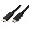 ROLINE USB3.2Gen2 kabelis PD 20V5A Type C-C ST/ST 0.5m - kabelis - Digital/Data - 0,5 m (11.99.9057)