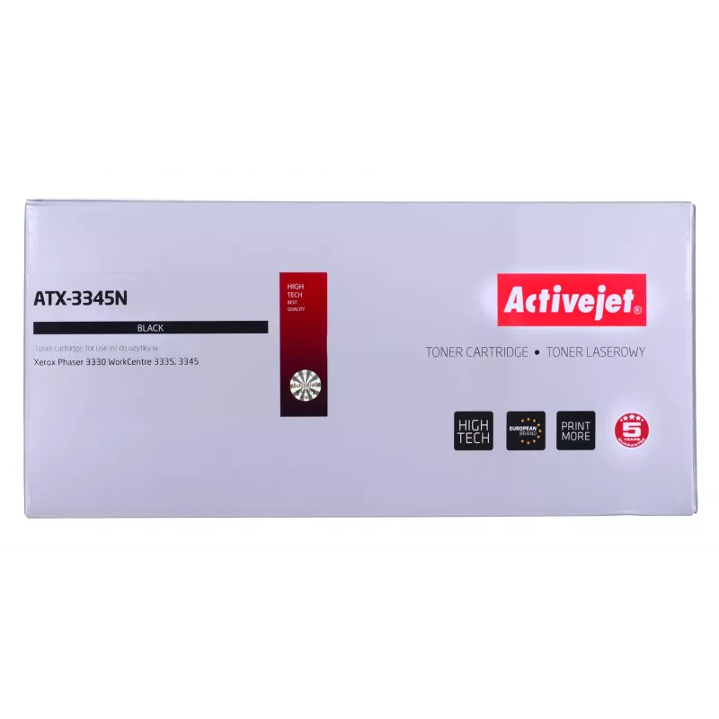 Activejet ATX-3345N tonerio kasetė (Xerox 106R03773 pakaitalas; Supreme; 3000 puslapių; juoda)