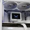 Skystas CPU aušintuvas Valkyrie VK-AIOV240W 240 mm radiatorius su LCD