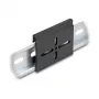 Montavimo rinkinys DeLOCK 67143 juodas aliuminis