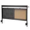 Ergo Office stalo pertvara / organizatorius, maks. apkrova 10 kg, balta lenta, plotis 1116 mm, juoda, ER-301 B
