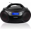 Boombox FM PLL CD/MP3/USB/AUX/Laikrodis/Žadintuvas